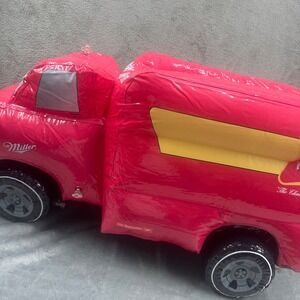Miller‎ High Life Inflatable Delivery Truck Red Large Excellent Beer Promo Decor